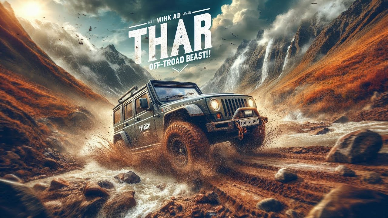Indian Thar Off-Road Adventure Driving Experience