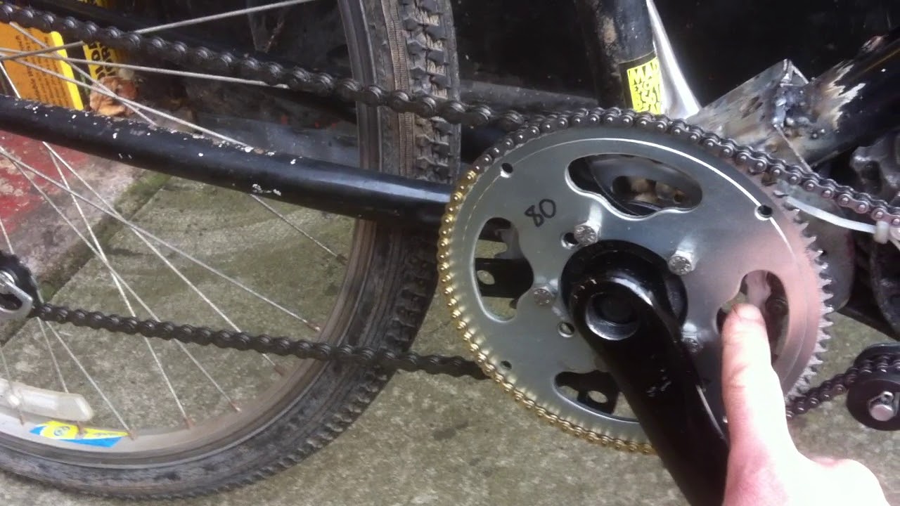 Alternator motor as a mid drive.  Part 1