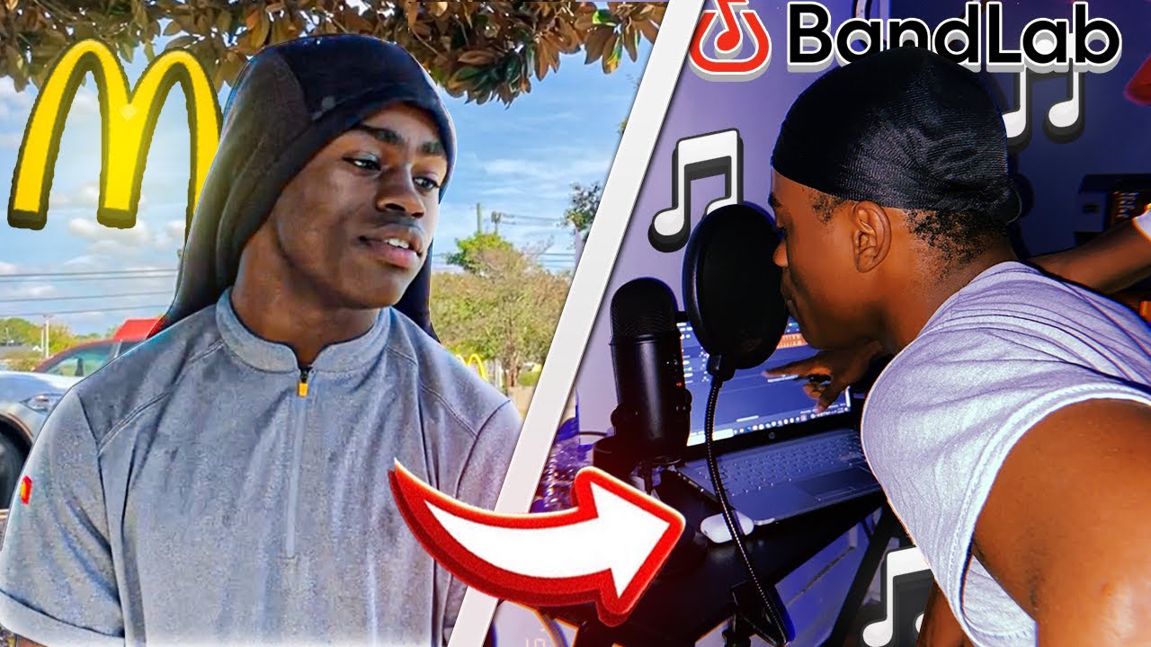 Turning A Radom Stranger Into a BandLab Rapper ( IN 24 HOURS )