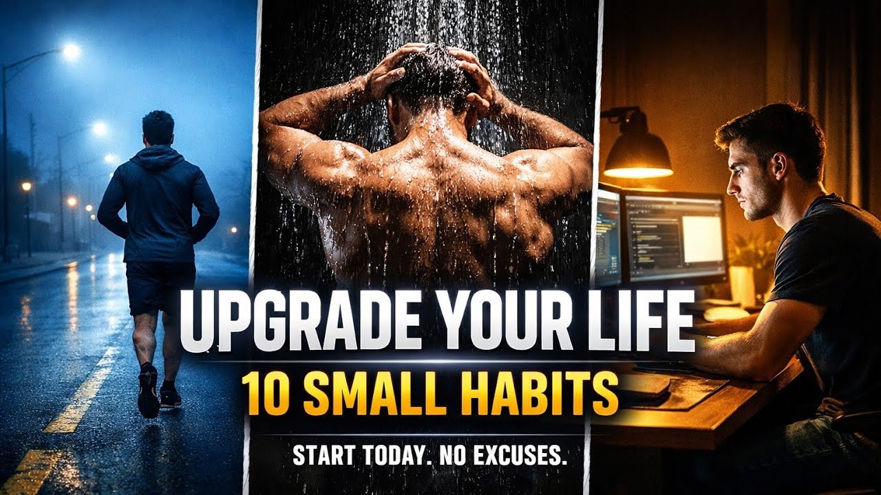 Upgrade Your 🫵 Life with 10 Small Daily Habits | No Excuses 2026 #Motivation