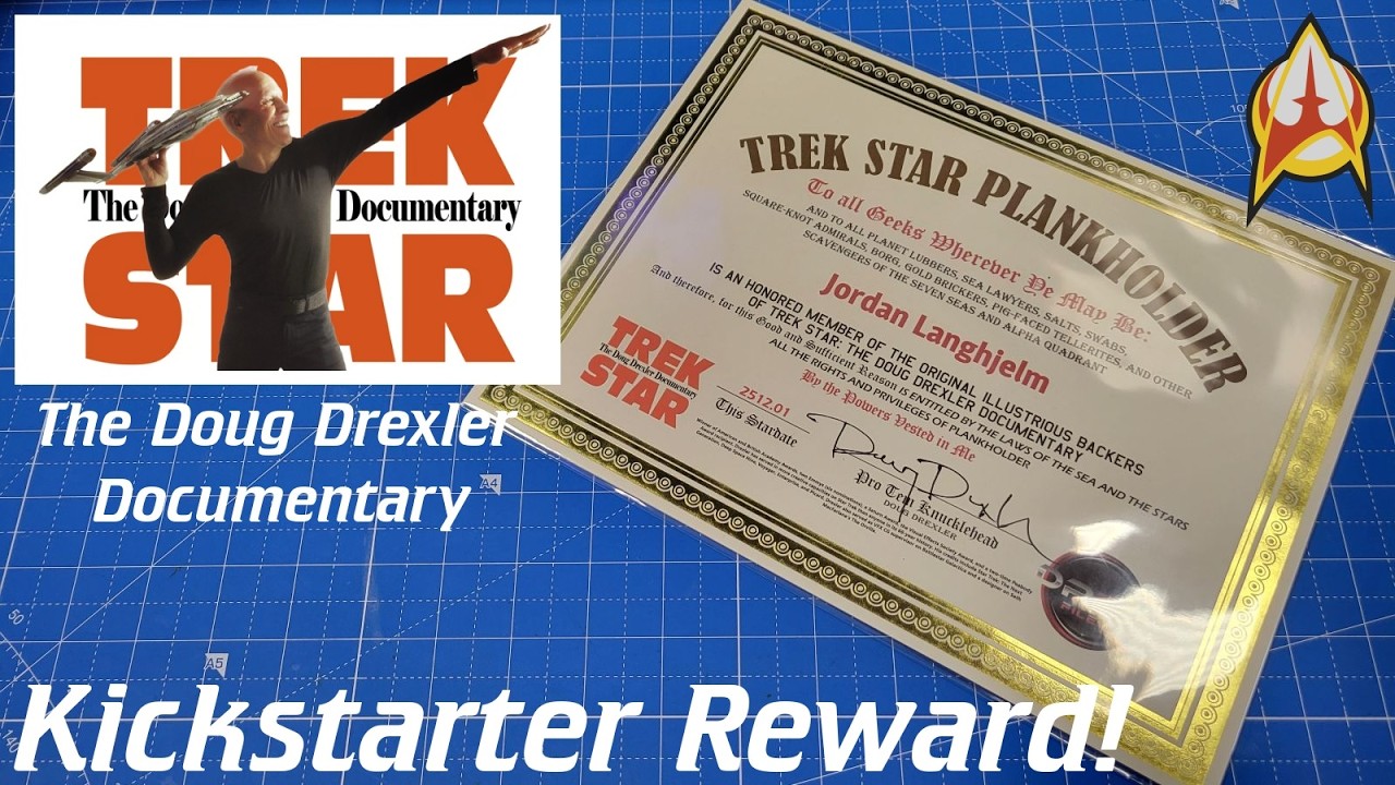 Trek Star: The Doug Drexler Documentary Kickstarter Reward