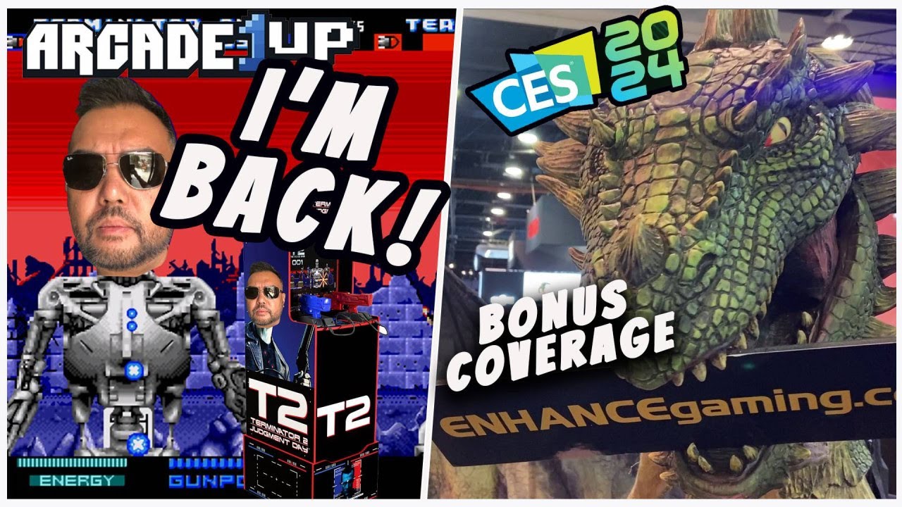 ARCADE 1Up - John D Are BACK! & CES BONUS Coverage!