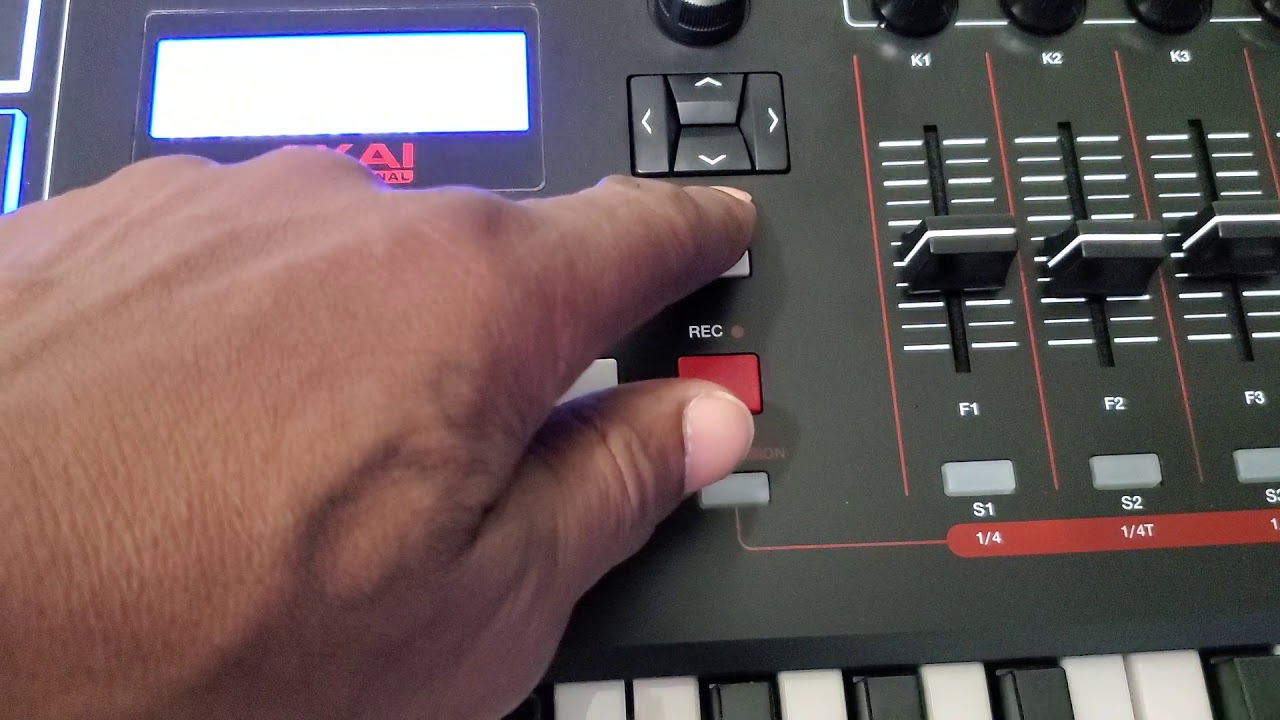 Akai MPK 249 MAPPING faders and pan pots