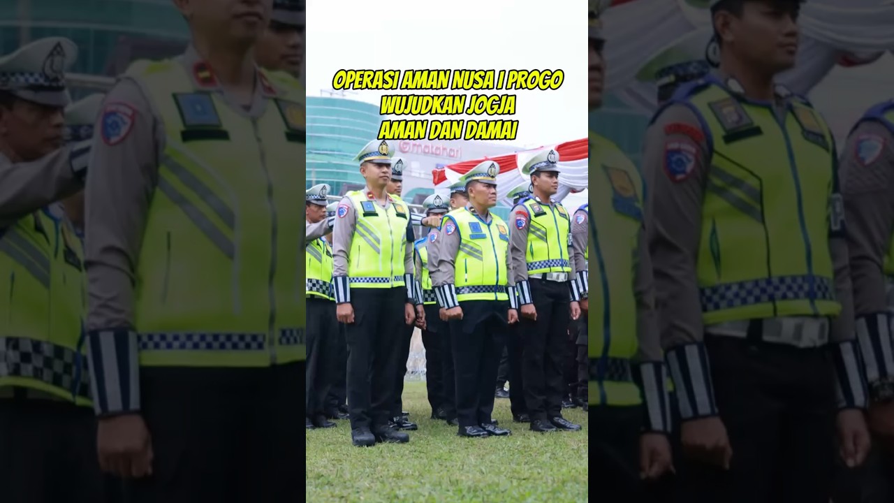 POLDA DIY GELAR OPERASI AMAN NUSA I PROGO 2025 SELAMA TUJUH HARI