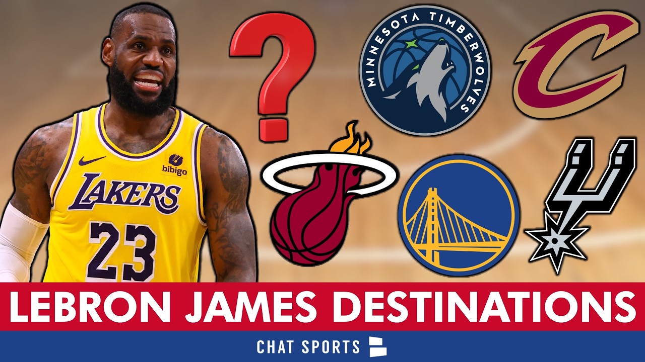 LeBron James WATCH: Top NBA Free Agency Destinations After Leaving Lakers