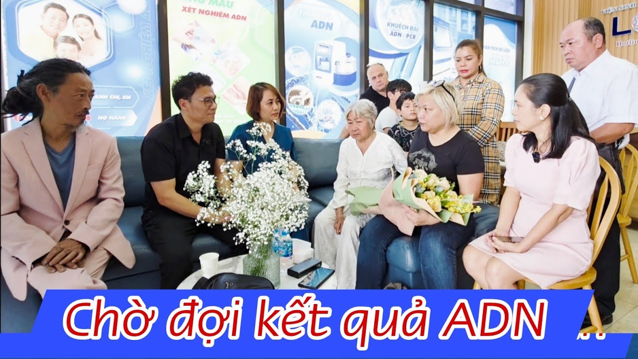 ( 1636 ) Một người con từ Pháp tìm về. Tha thiết gặp 2 gia đình đã gởi mẫu xét nghiệm cùng cô.