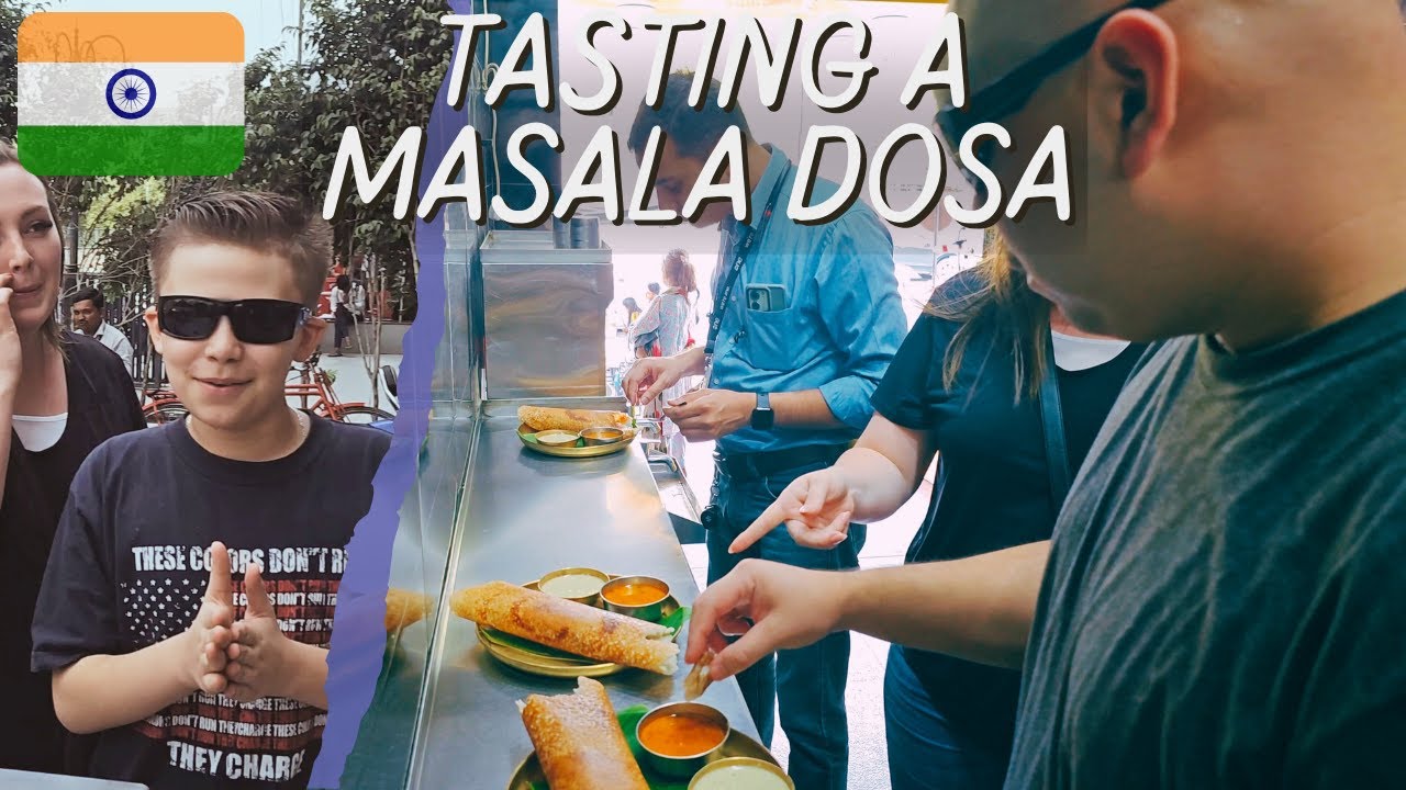 Foreigners try Indian Street Food for the FIRST TIME 🇮🇳 #Indianfood #Indianfoodreaction #reaction
