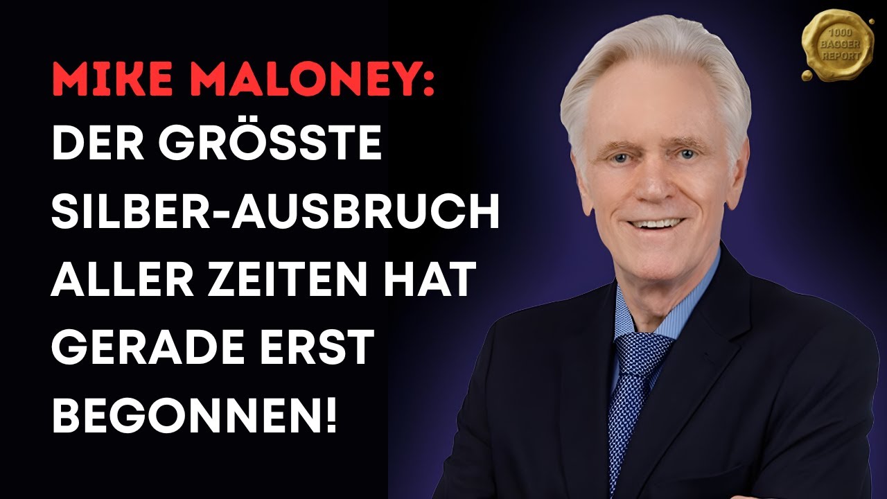 Silberaktien | Mike Maloney: Der gr&ouml;&szlig;te Silber-Ausbruch aller Zeiten hat gerade erst begonnen!