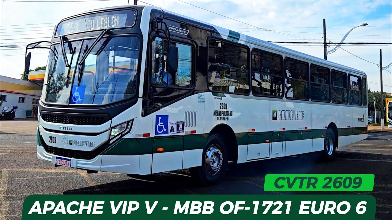 CIDADE VERDE 2609 - Caio Apache Vip V - MBB OF-1721 Euro 6