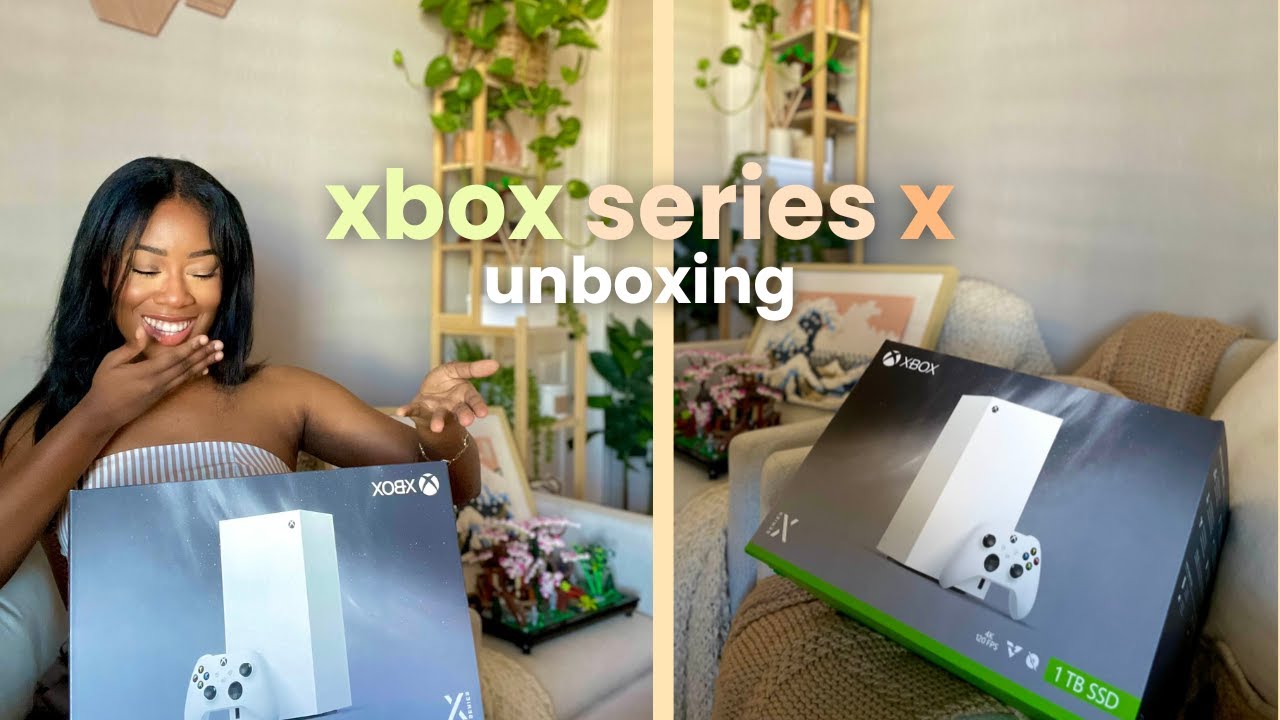 Xbox Series X: цифровое издание: распаковка и обзор