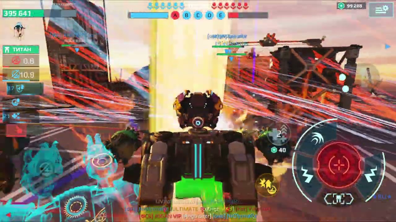 👬💦 Читерка DP50UE обидели и он включил - War Robots