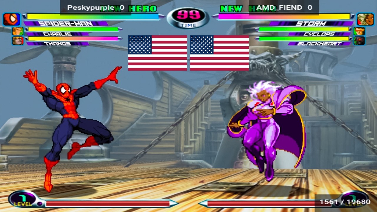 Marvel Vs. Capcom 2 - Peskypurple Vs Amd Fiend
