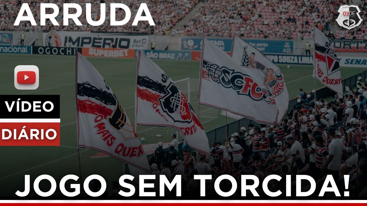 📢DESACASO! SANTA CRUZ VAI JOGAR SEM PRESENÇA DA SUA TORCIDA.