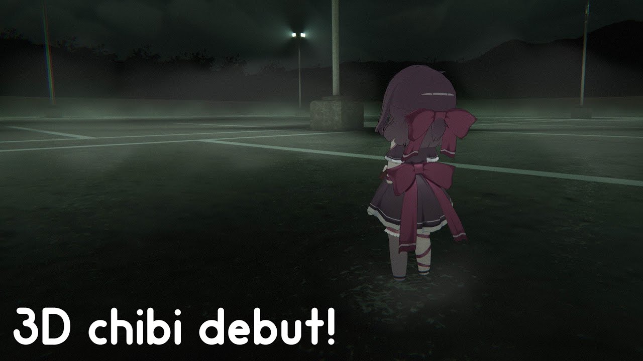 3D CHIBI MODEL DEBUT!! FULLBODY TRACKING!! COME GET PET BY EXCEEDINGLY SMALL IMOUTO WIFE!! 🎀 vtuber!