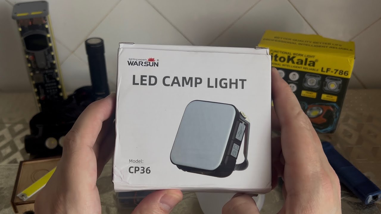 Я в ШОКЕ от его яркости! Честный тест китайского фонарика за 0.01 цент . WARSUN CP36