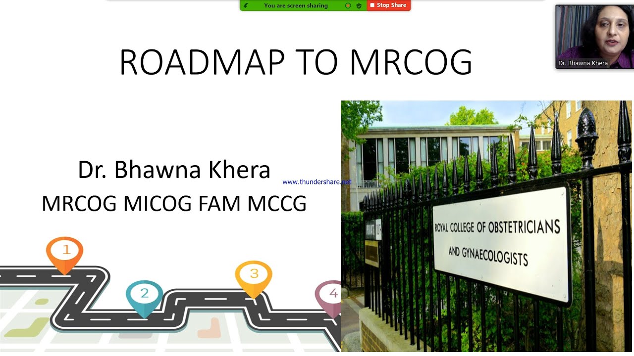 Roadmap of MRCOG