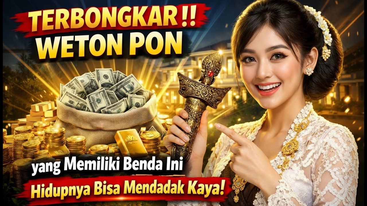 TERBONGKAR‼️ WETON PON YANG MEMILIKI BENDA INI HIDUPNYA BISA MENDADAK KAYA!