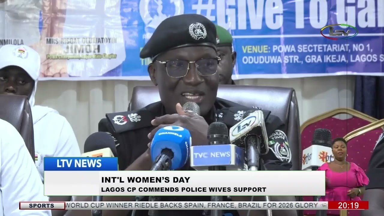 International Women’s Day: Lagos CP commends police wives support