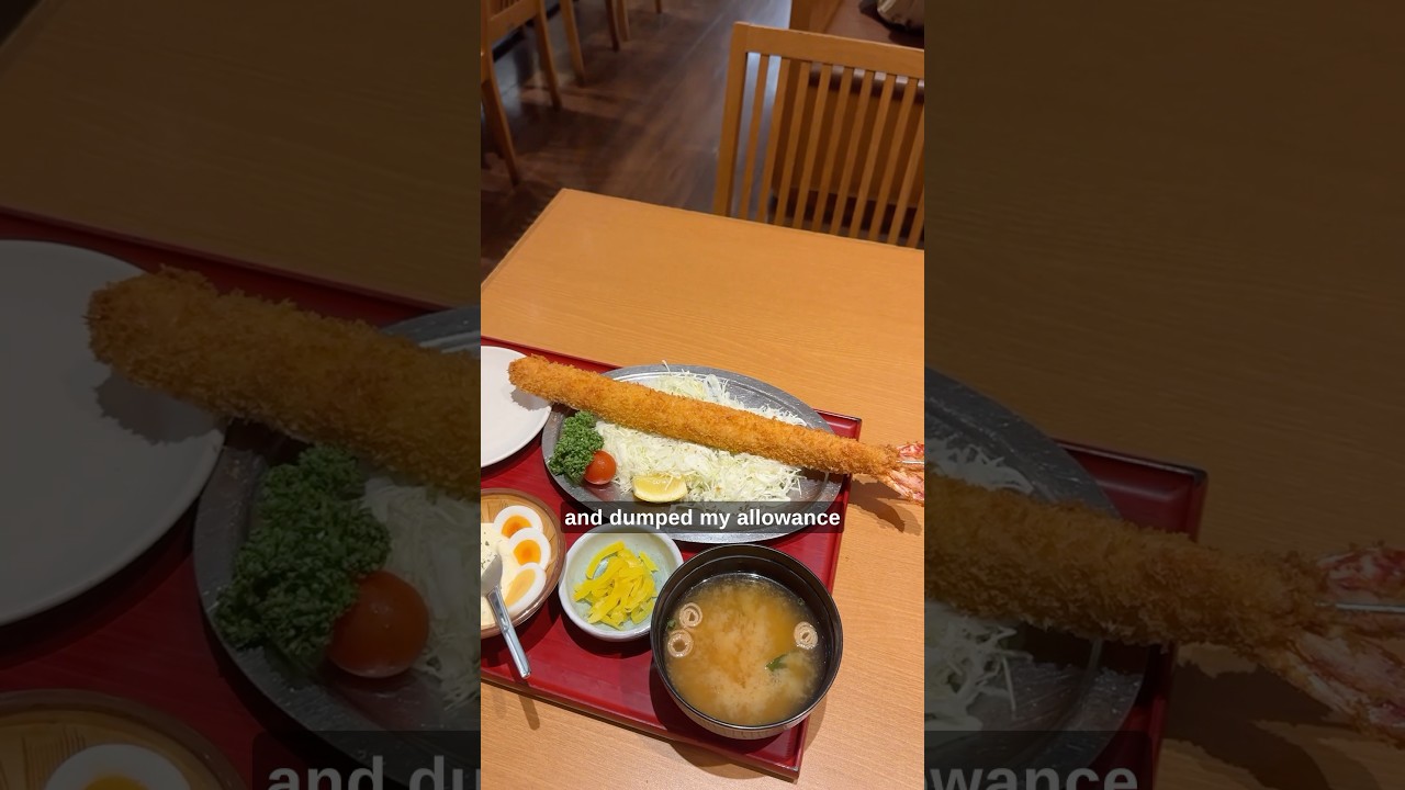 I tried the largest shrimp in all of Japan