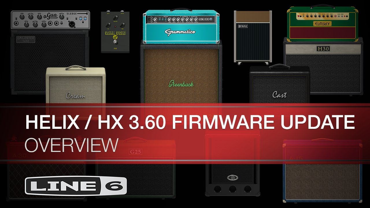 Line 6 | Helix | HX 3.60 Firmware Update