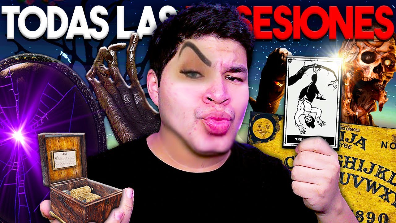 Activé TODAS LAS POSESIONES MALDITAS en UNA SOLA PARTIDA de Phasmophobia