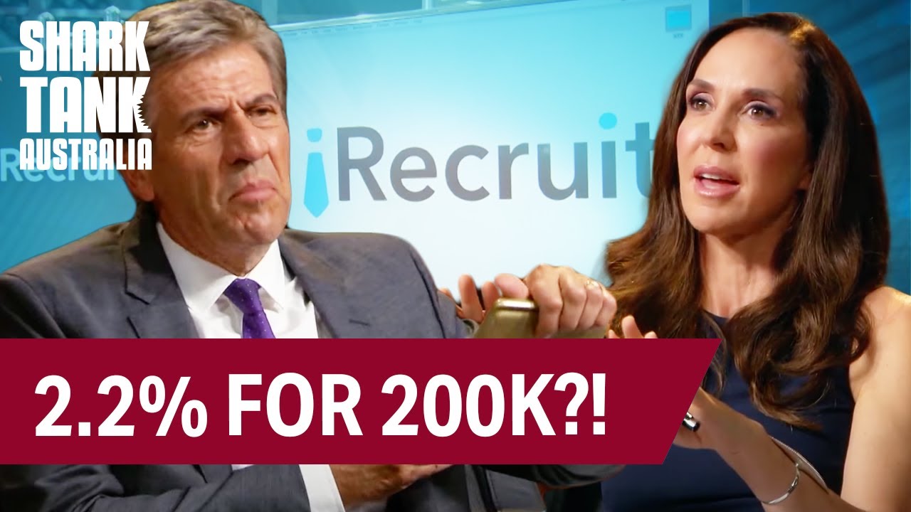 Recruitment Software Valued at 9 MILLION Dollars?! | Shark Tank Australia
