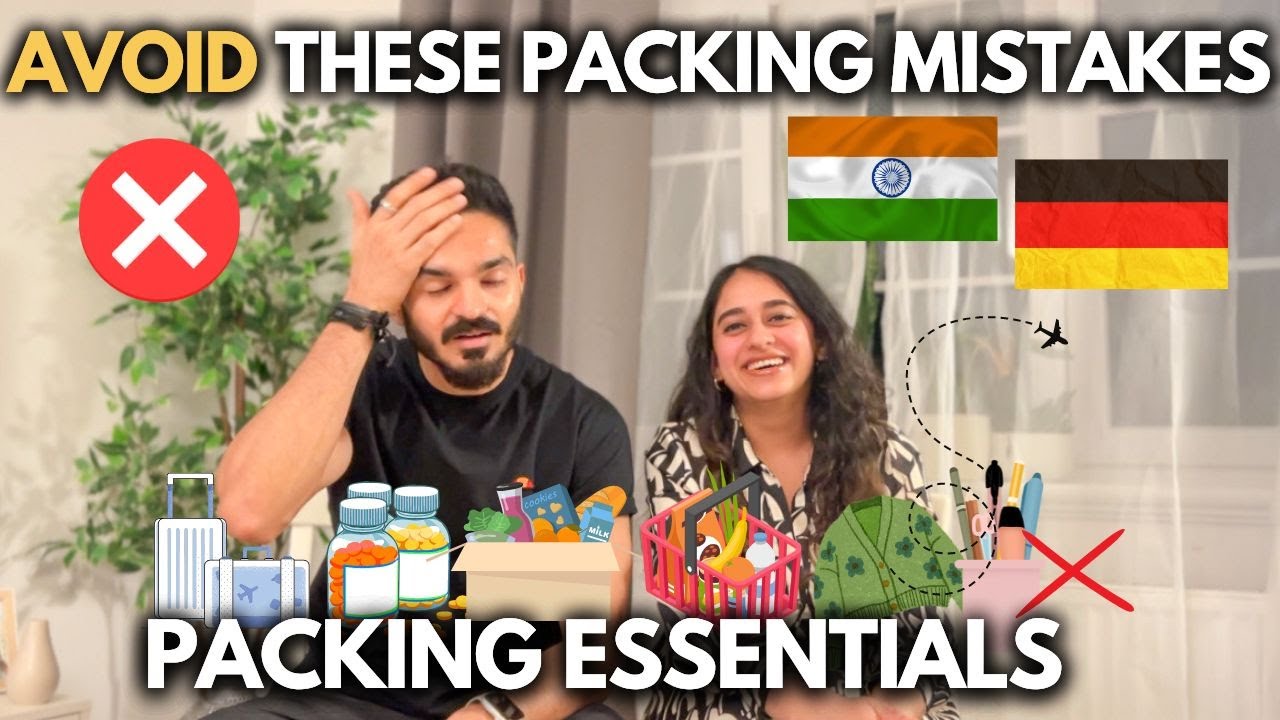 Complete Packing List for Moving to Germany 🇩🇪 | Indian Couple in Germany