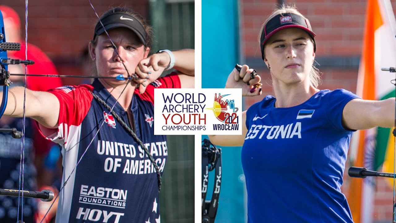 Anna Scarbrough v Meeri-Marita Paas — compound junior women bronze | 2021 World Youth Championships