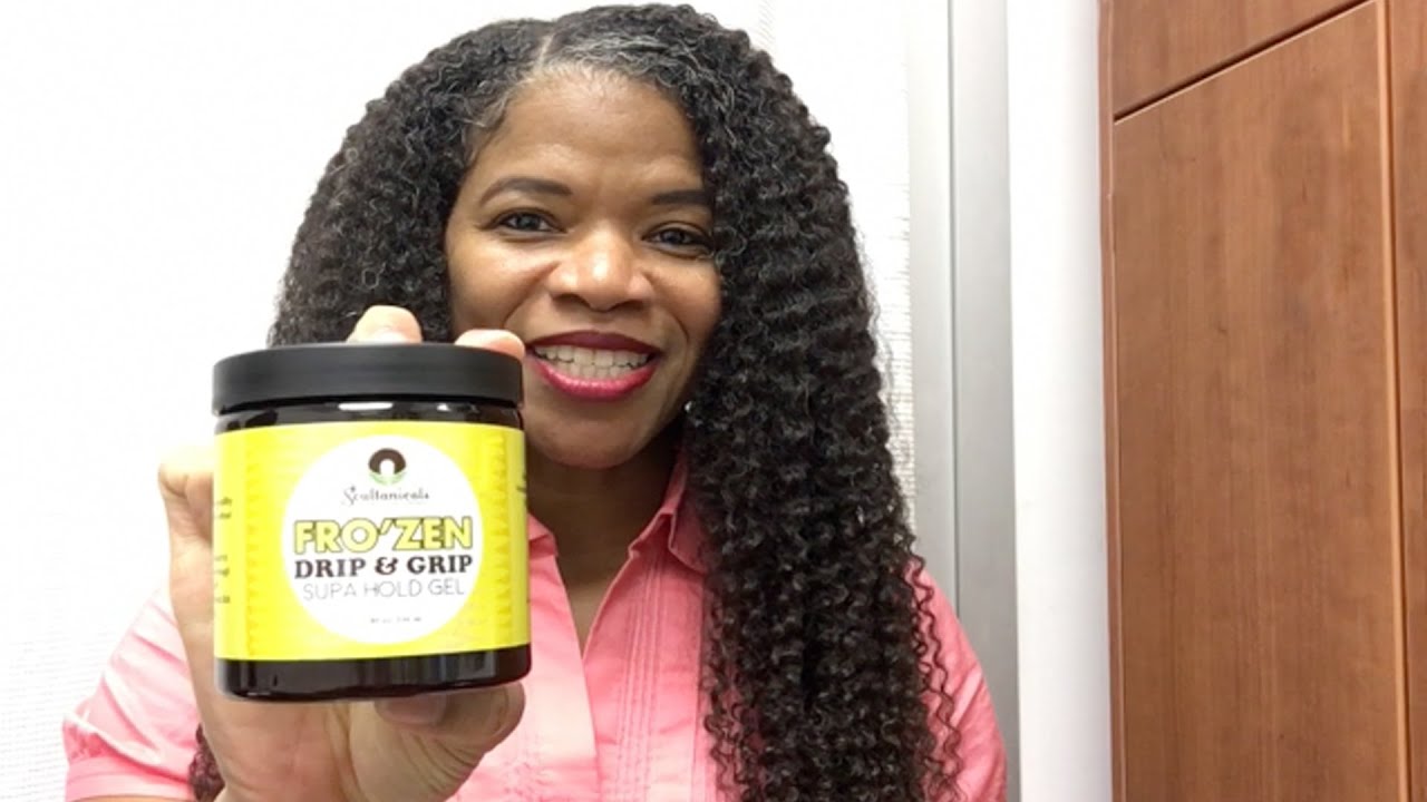 Soultanicals Fro'zen Drip & Grip Supa Hold Gel: Wash and Go
