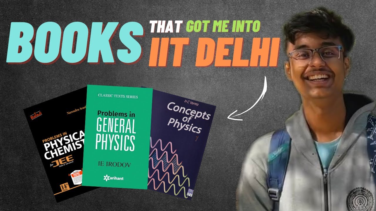Books I followed to get AIR395 in IIT-JEE Advanced