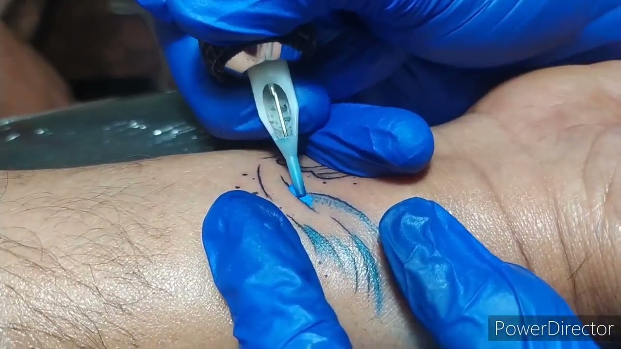 Tattoo shop Gurgaon, Sea wave  Tattoo