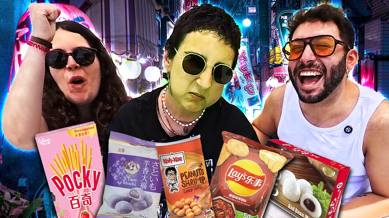 Probando SNAKS ASIÁTICOS PICANTES y MUY raros 🌶️