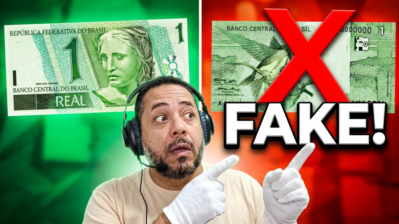 NOVA C&Eacute;DULA DE 1 REAL? A Verdade sobre a Nota que Viralizou! (Entenda)