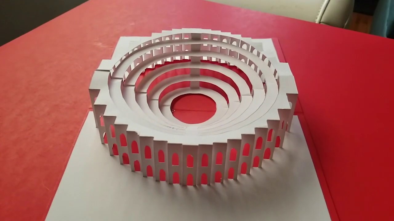 Pop up card: Colosseum