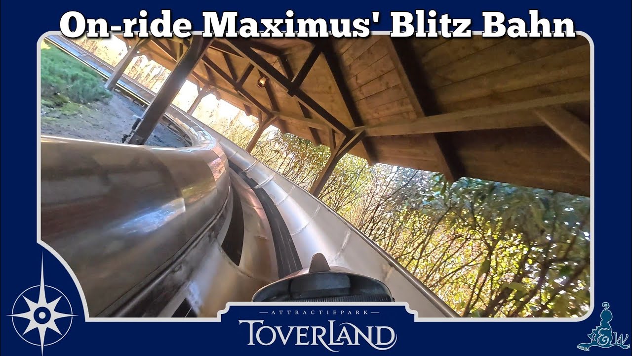 [Toverland 4K] On-ride Maximus' Blitz Bahn