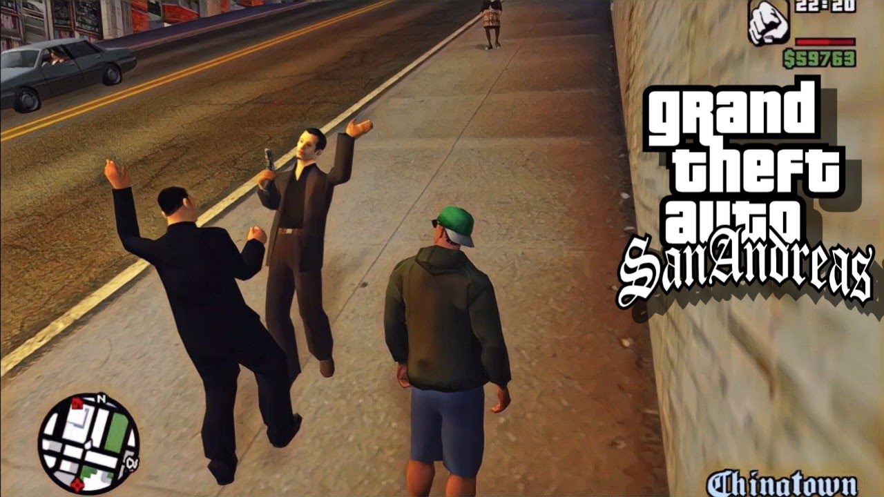 Olha só o que os caras das tríades ( Gangue do Woozie ) falam:  GTA San Andreas - Legendado