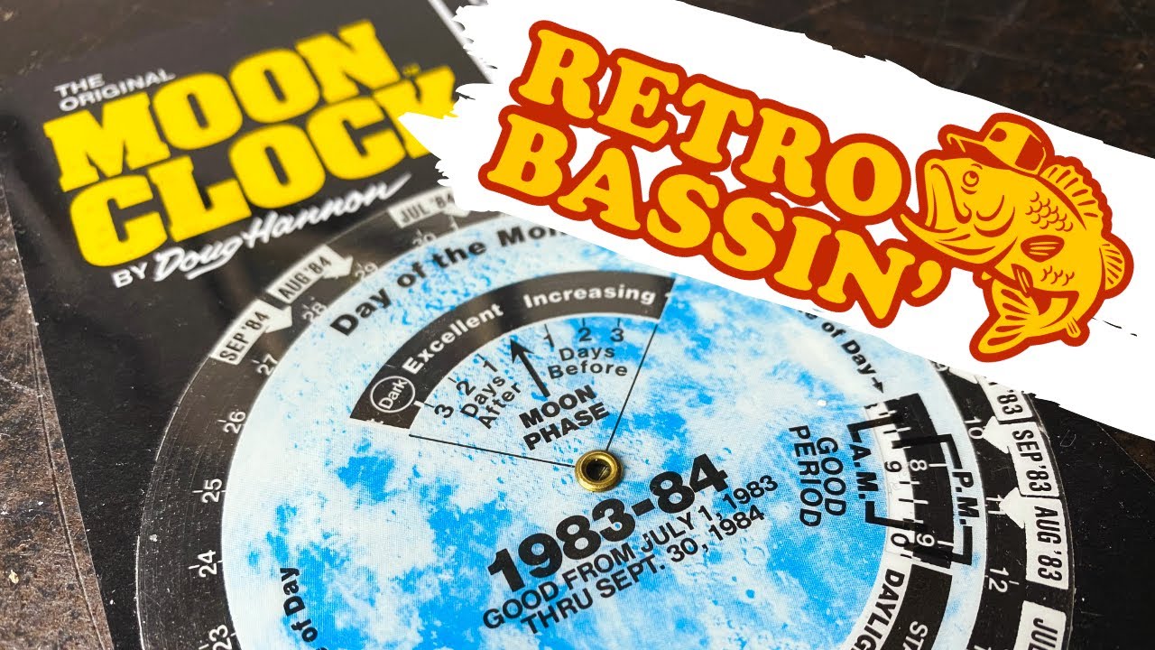 Know the BEST TIME to fish with this Moon Clock (Lost Lessons of the Bass Professor - Part 3)