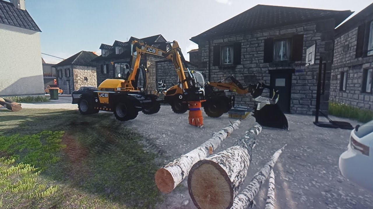 Continue with Garden project/transporting/stupid drivers |Garden Service/Lawn Care |Fs22 |Ps5 