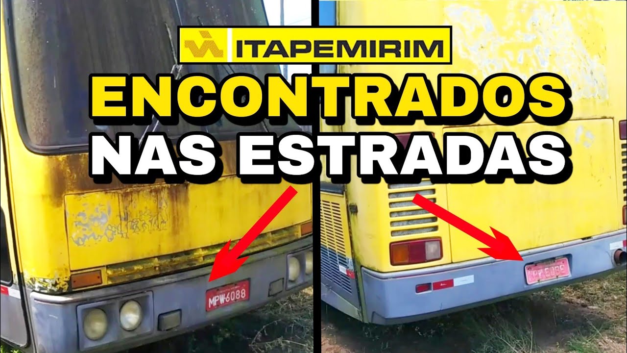 Relíquias da Itapemirim encontradas nas estradas