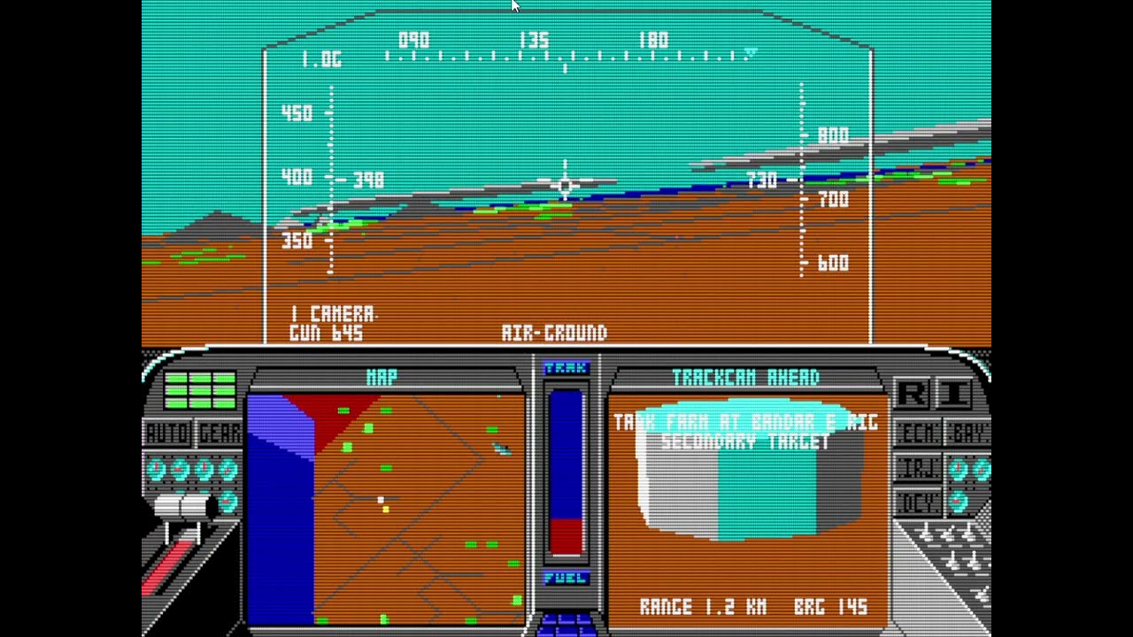 F-19 Stealth Fighter - Target: F-14 [Tandy / TandySound]