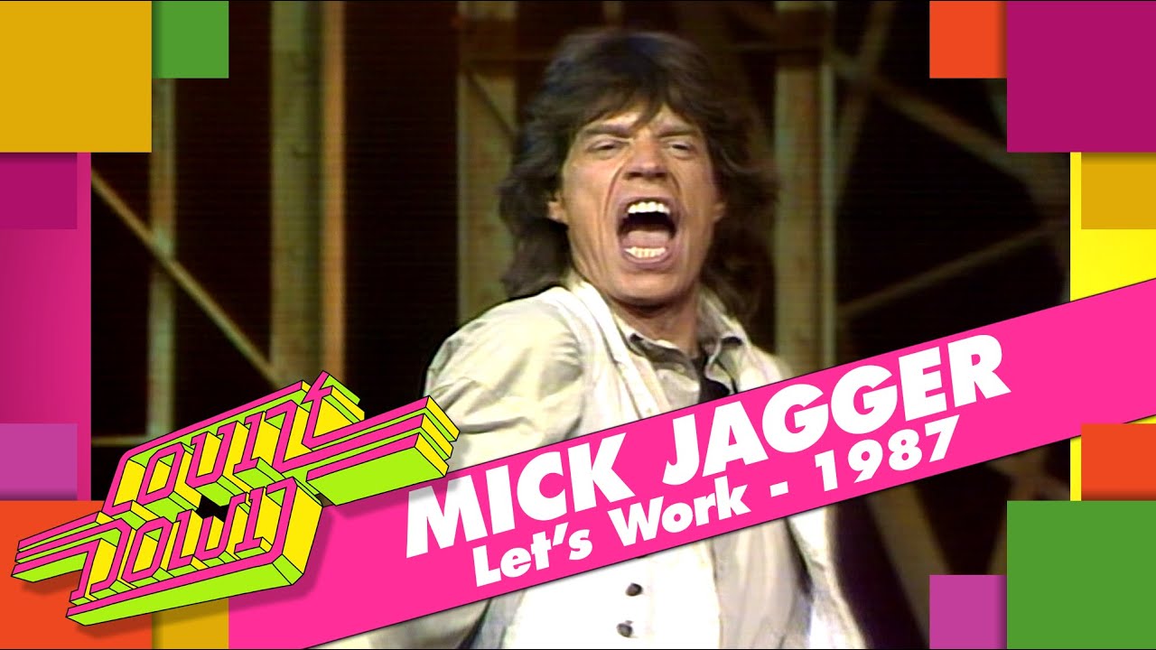 Mick Jagger - Let's Work (Countdown, 1987)