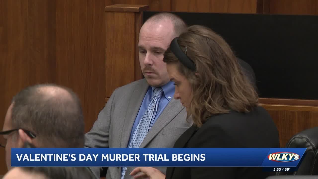 Trial begins for southern Indiana man accused of killing wife on Valentine's Day