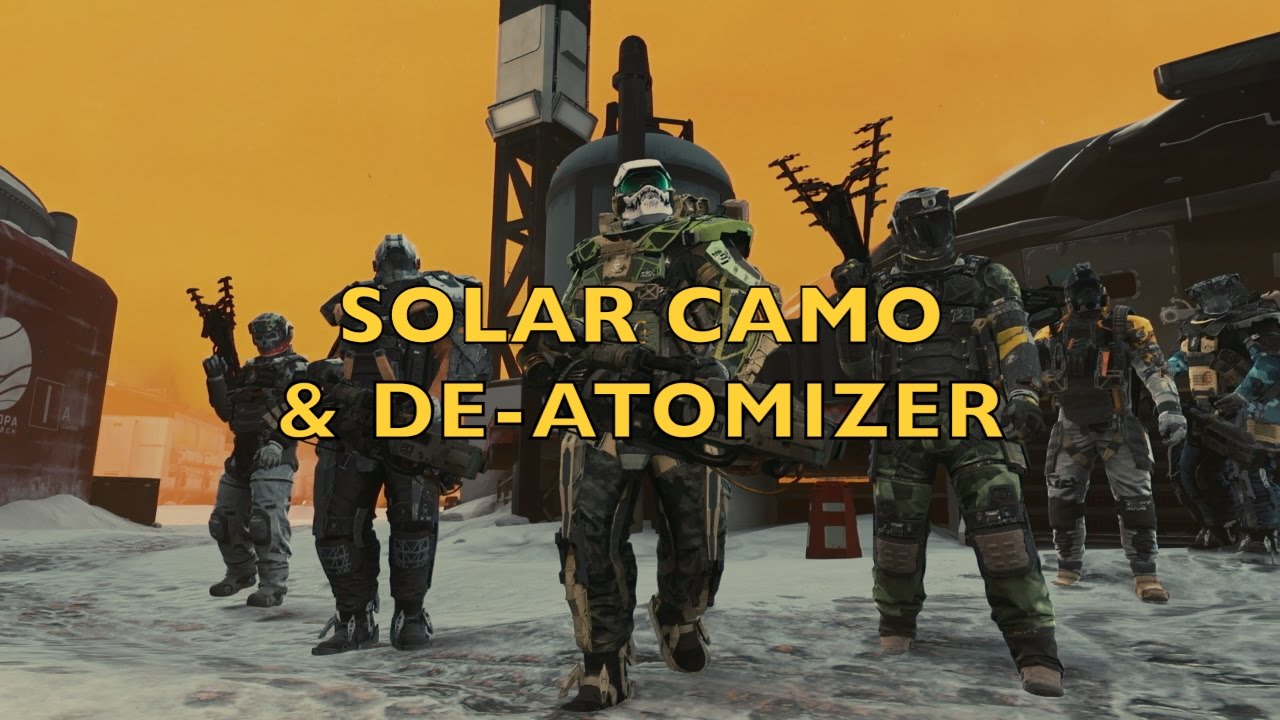Infinite Warfare °SOLAR CAMO & DE-ATOMIZER° by Meni_V (Frost TDM)