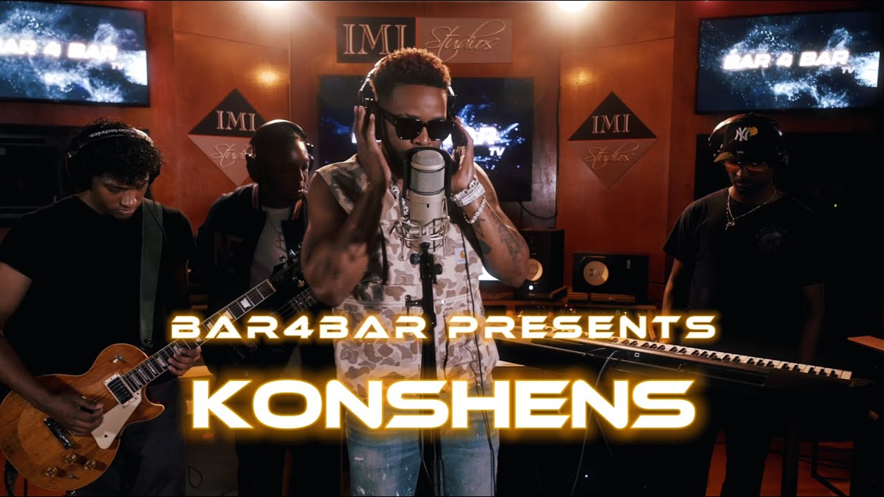 Konshens  Ft. Skillibeng - Bend | In Studio 