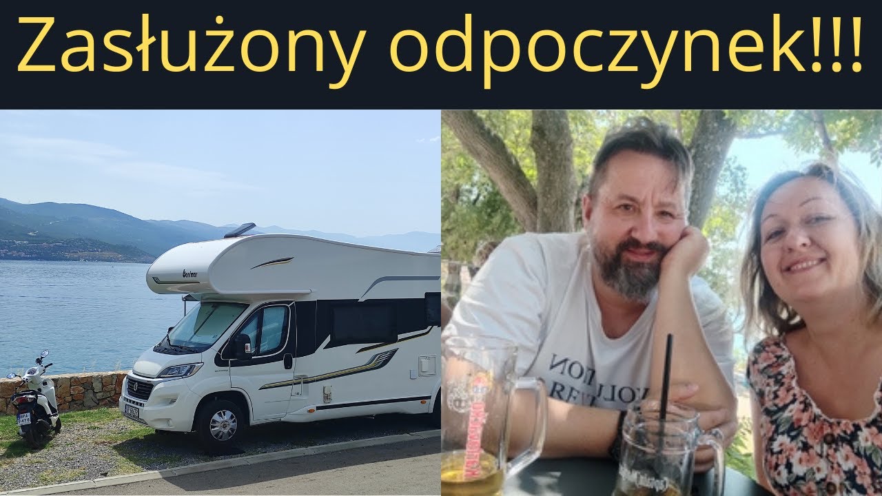 Chorwacja kamperem. Czy warto przyjechać na ten kemping? Od rana do wieczora w wodzie!