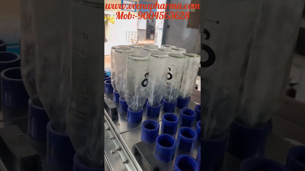 #Milk bottle cleaning machine. #Bottle washing machine. 250 to 300 bottle/hour #Bottle cleaning