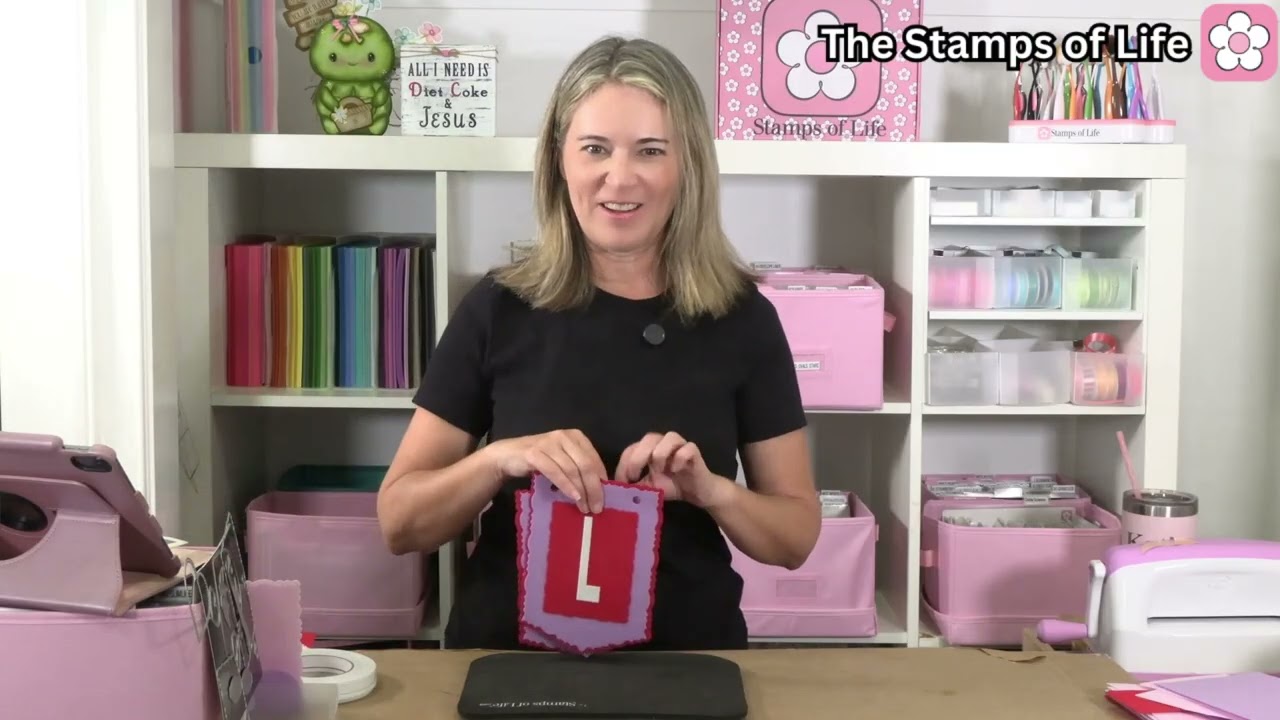 Replay: Incredible DIY Valentine's Day Banner & Crafting Tips! | Stephanie's Crafting Corner #290
