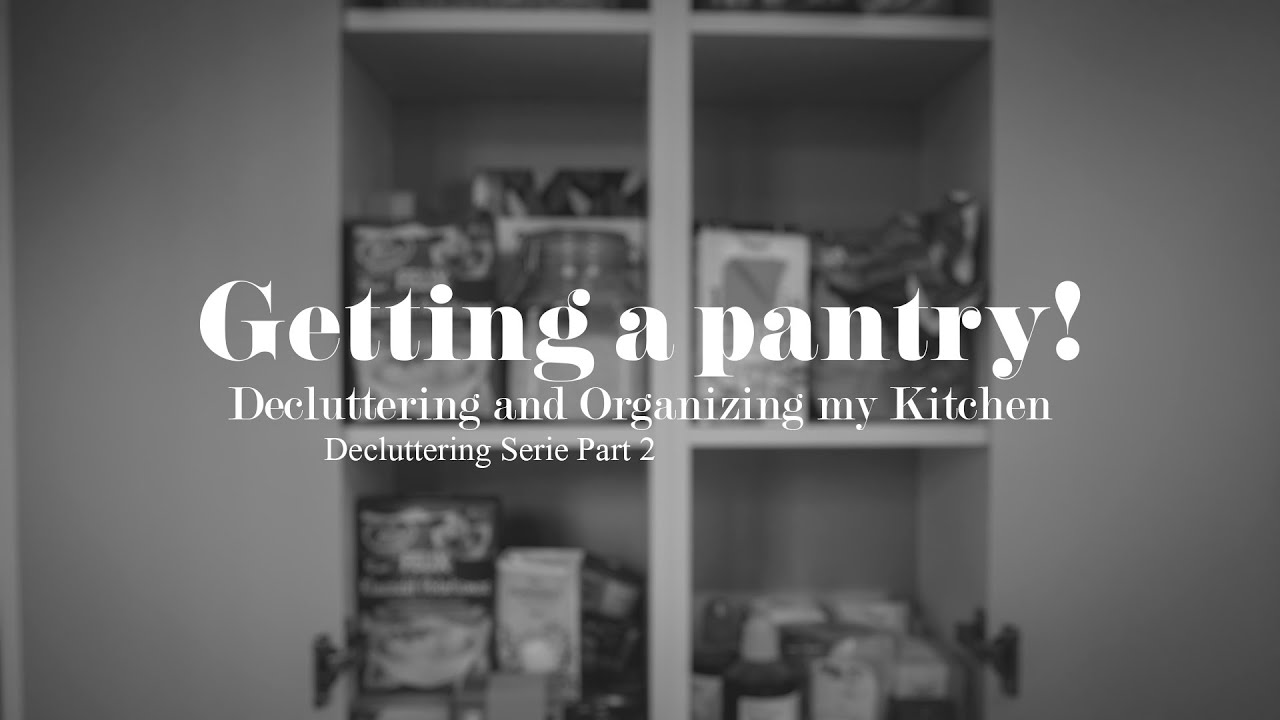 Decluttering and organizing my kitchen | Decluttering Serie Part 2
