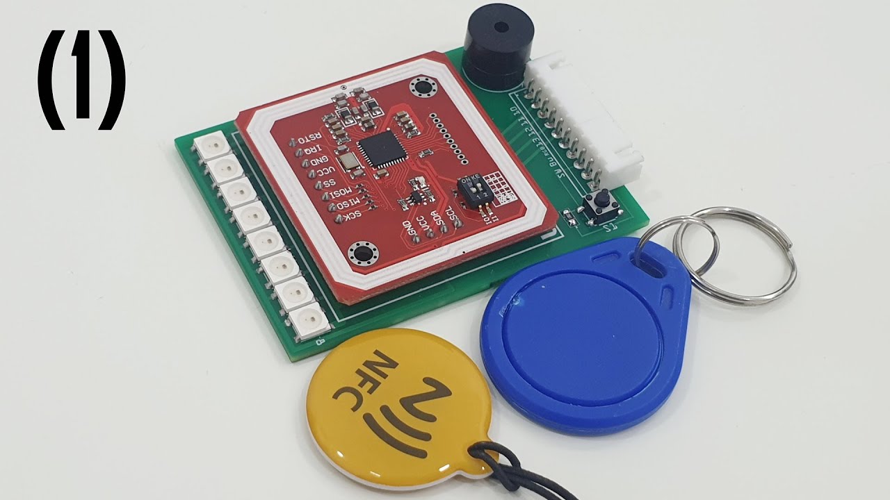 مشروع فتح الابواب بالكروت الذكية (1) RFID
