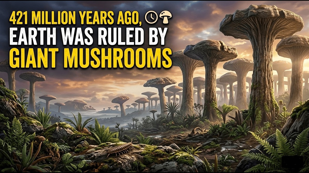 421 Million Years Ago, Earth Was Ruled by Giant Mushrooms